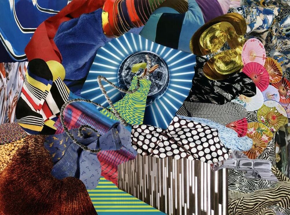 Collage papier "Ouppsss !" Oeuvre artistique de Giwhizart