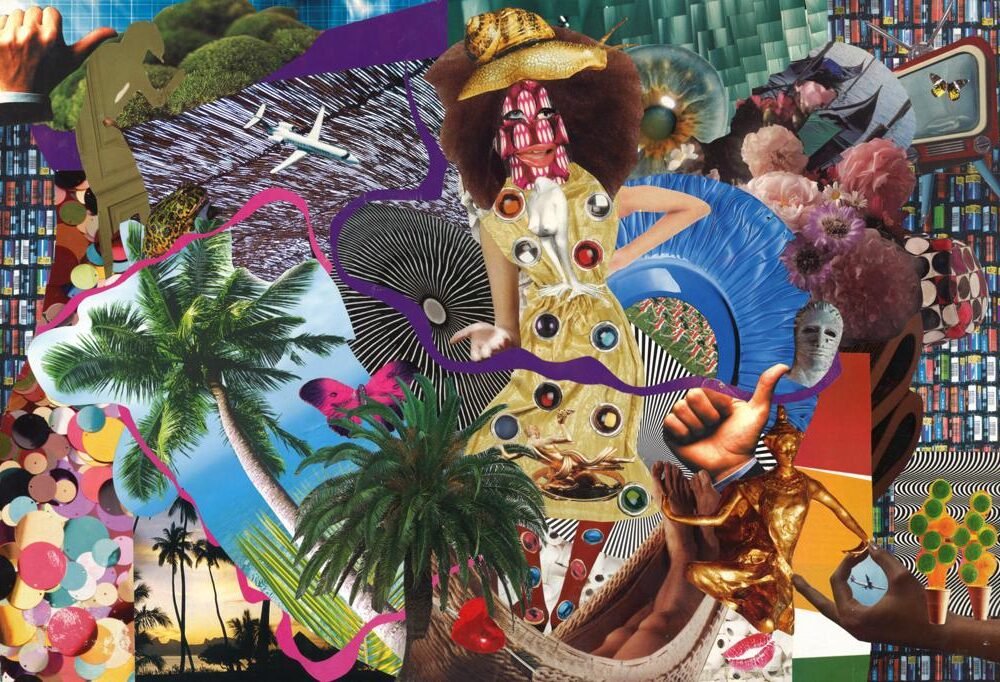 "Transe" est un collage de Giwhizart qui plonge dans les profondeurs des états mentaux et spirituels, représentant l’intensité d’une expérience intérieure à travers une fusion de formes et de textures dynamiques. L'œuvre interroge les frontières entre la réalité et l'imaginaire.